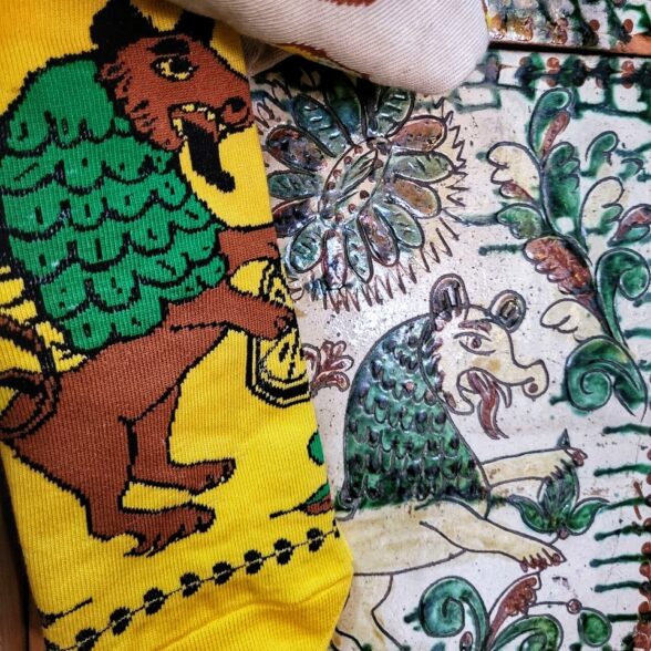 Шкарпетки набір “Косівська кераміка” (3шт)