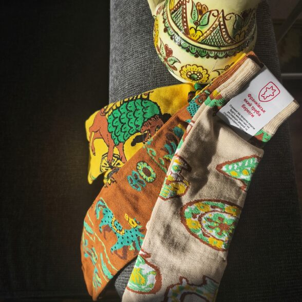 Шкарпетки набір “Косівська кераміка” (3шт)