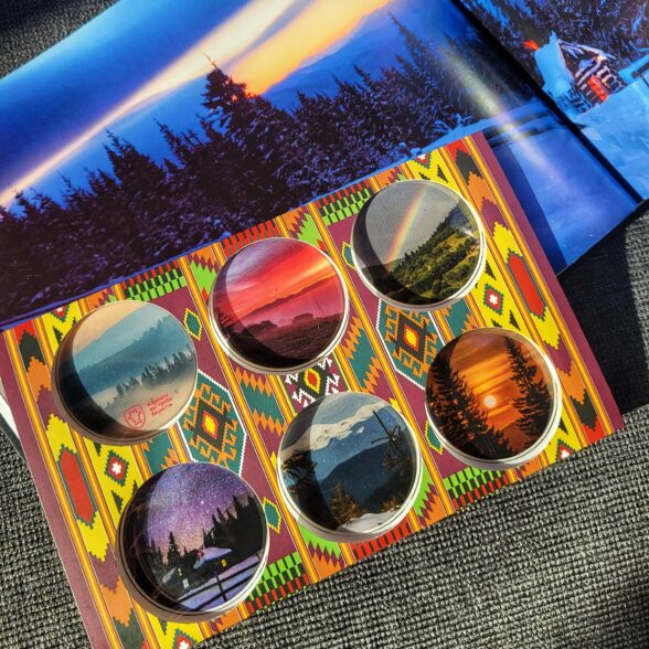 Наліпки об’ємні “Карпати”№3