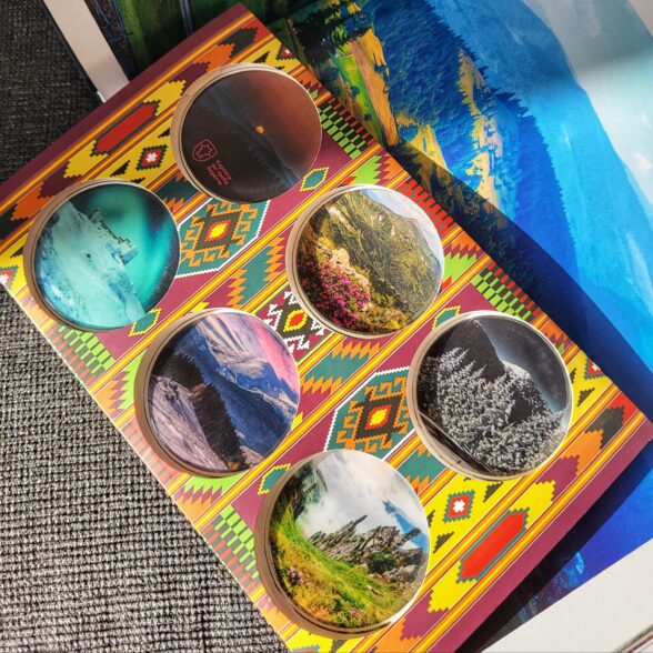 Наліпки об’ємні “Карпати”№2