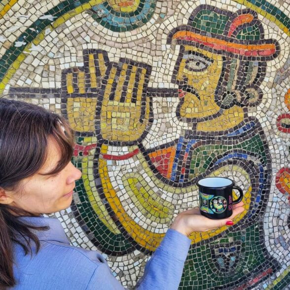 Горнятко металеве “МузИки” чорне