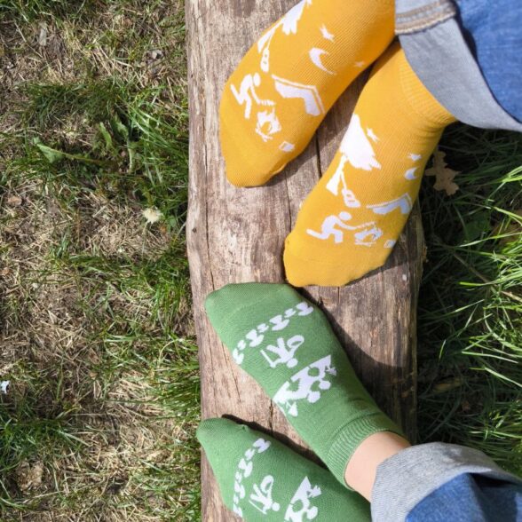 Шкарпетки короткі “Табір”