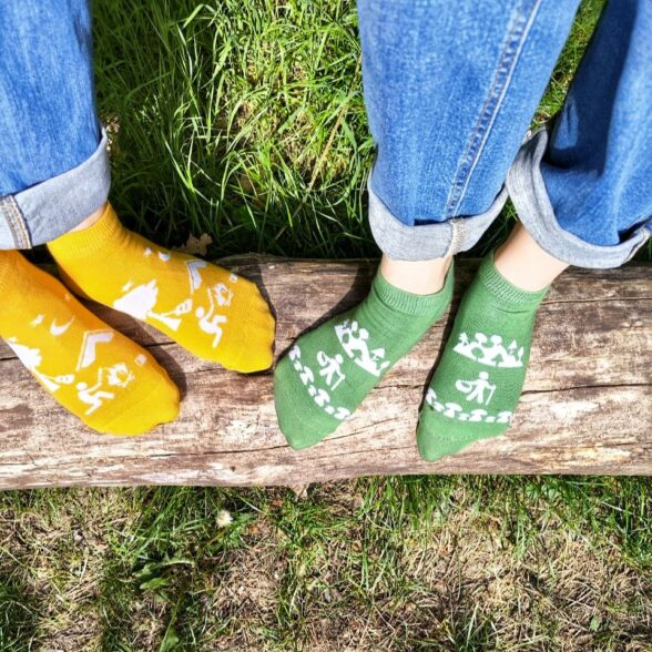 Шкарпетки набір “Тиждень у Карпатах” в подарунковій коробочці (7шт)