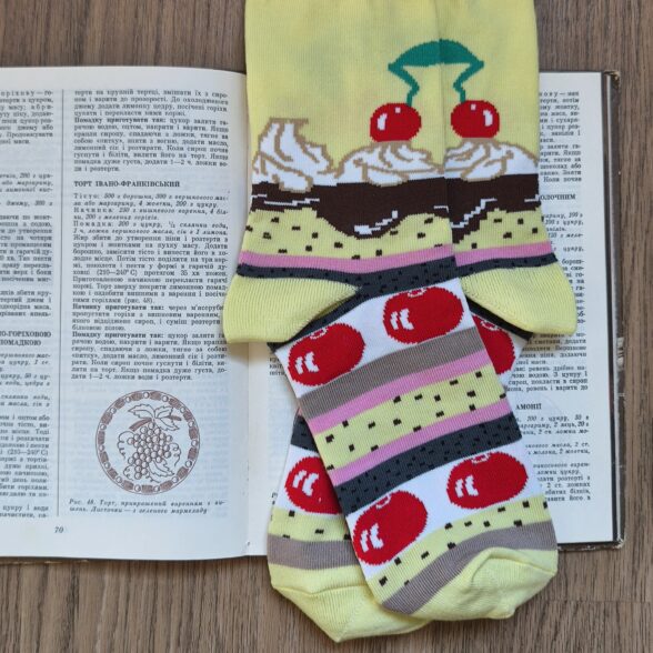 Набір шкарпеток “Святковий” в подарунковій коробочці (3шт)