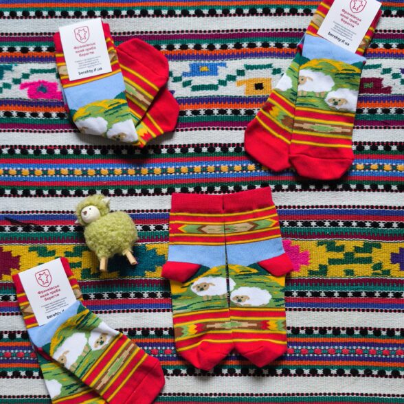 Шкарпетки дитячі “Веселі овечки”