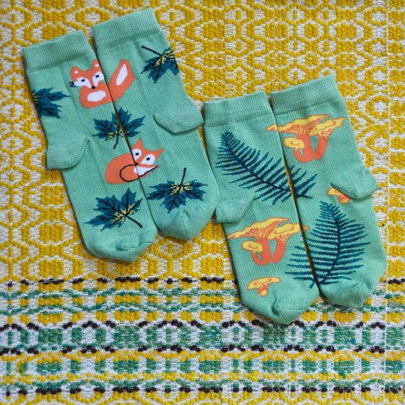 Шкарпетки дитячі “Лисички і лисички”