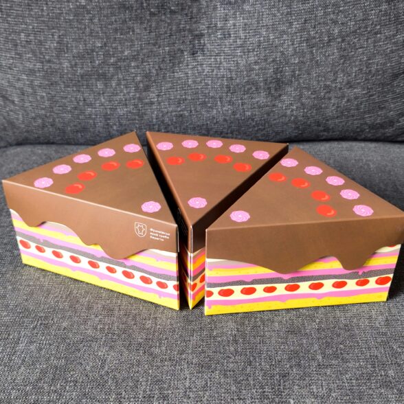 Набір шкарпеток “Святковий” в подарунковій коробочці (3шт)