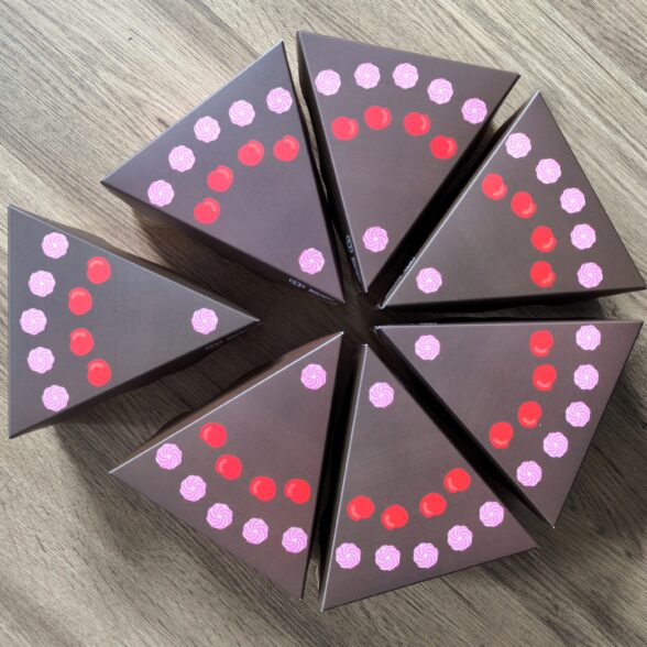 Набір шкарпеток “Святковий” в подарунковій коробочці (3шт)