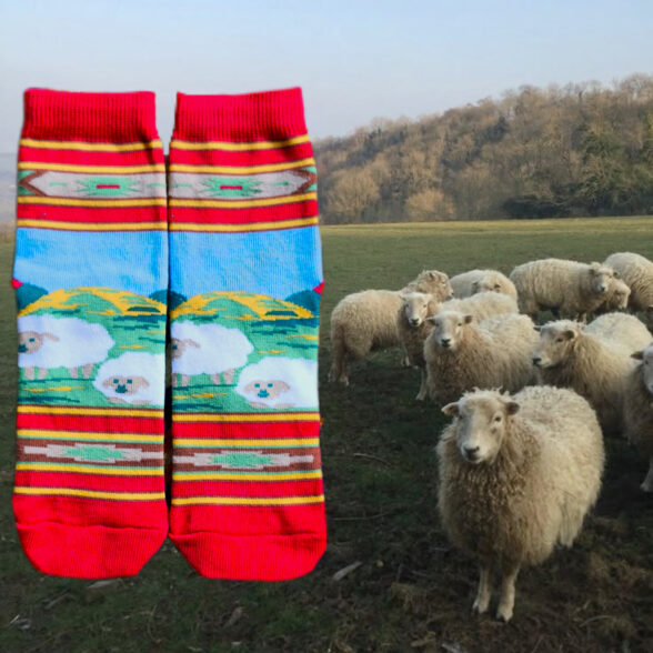 Шкарпетки дитячі “Веселі овечки”