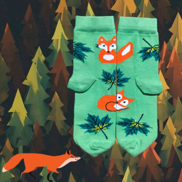 Шкарпетки дитячі “Лисички і лисички”
