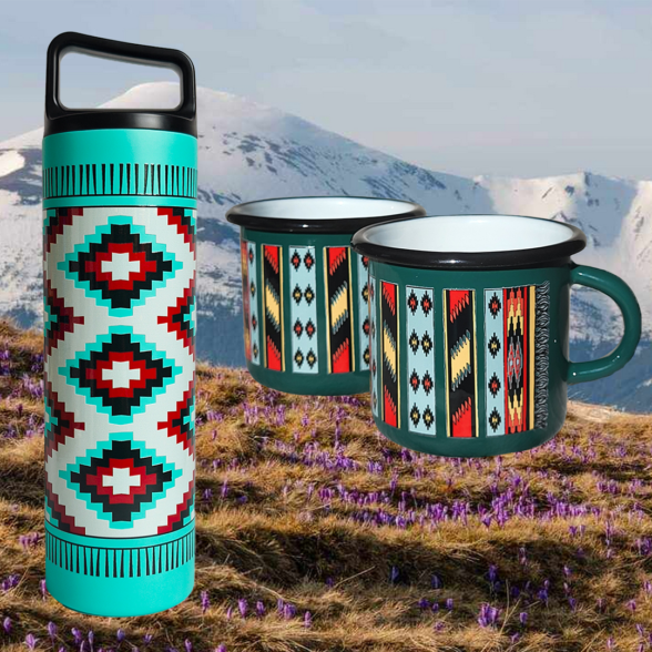 Термос металевий “Ліжник” м’ятний