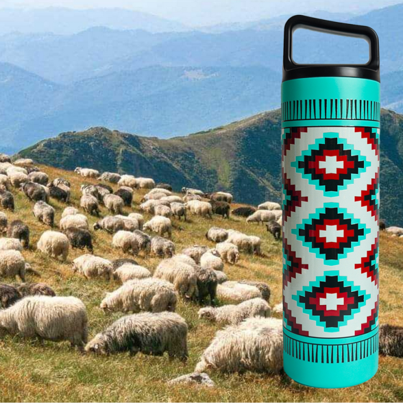 Термос металевий “Ліжник” м’ятний