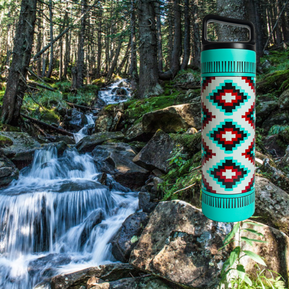 Термос металевий “Ліжник” м’ятний