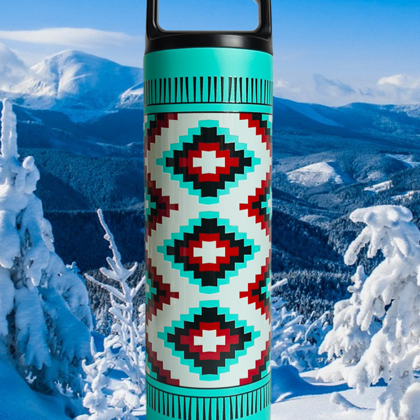 Термос металевий “Ліжник” м’ятний