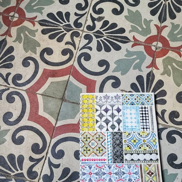 Блокнот “Візерунки старовинної плитки”