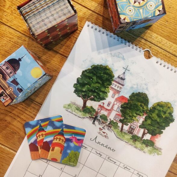 Календар “Відреставровані двері” 2024