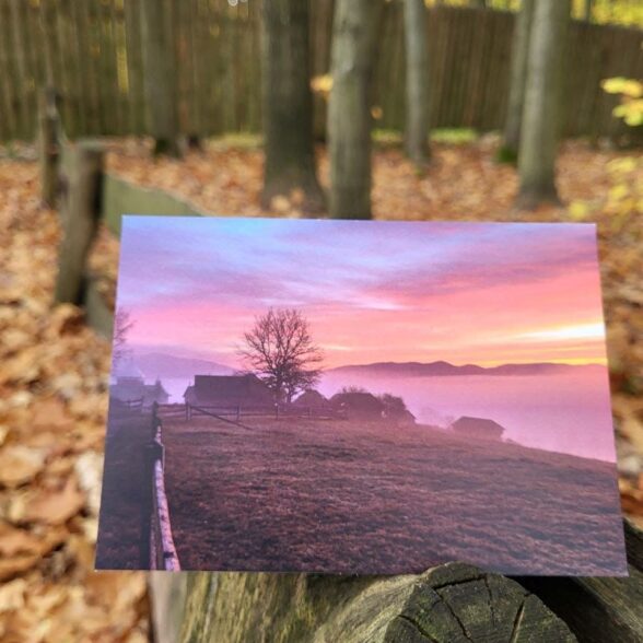 Листівка “Починається новий день”