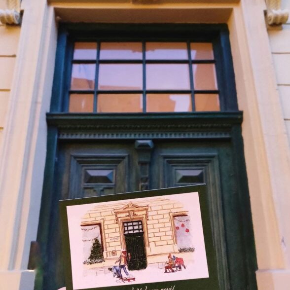 Листівка”Радості в Новому Році!”