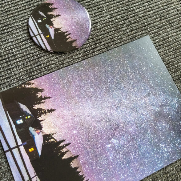 Листівка “Зоряна ніч під горою Хом’як”