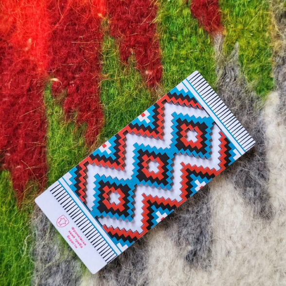 Магніт дерев’яний “Ліжник гуцульський”