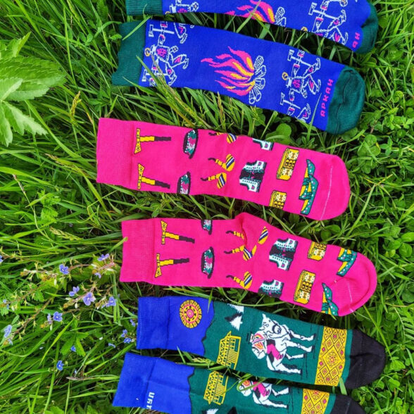 Шкарпетки набір “Гуцульський” (3шт)