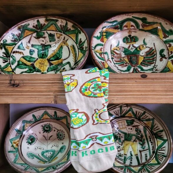 Шкарпетки набір “Косівська кераміка” (3шт)