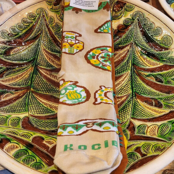 Шкарпетки набір “Косівська кераміка” (3шт)