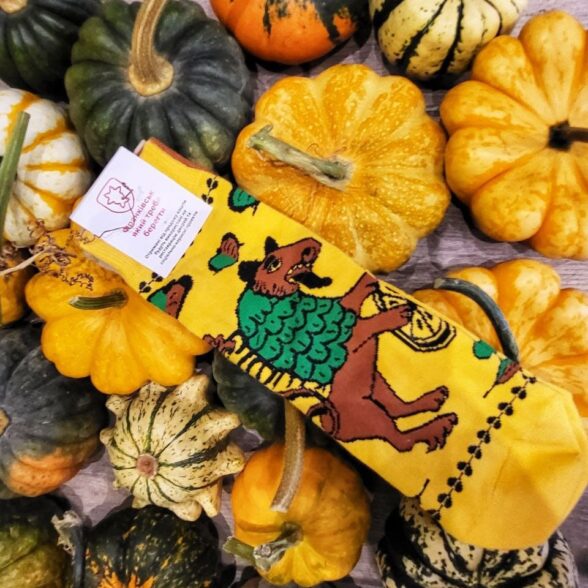 Шкарпетки набір “Косівська кераміка” (3шт)