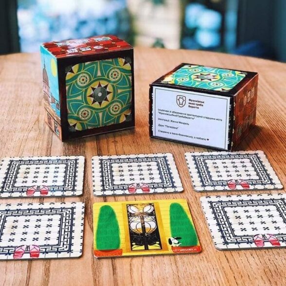 Настільна гра про архітектуру “Парочки”