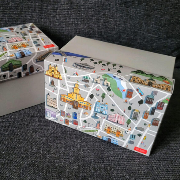 Подарункова коробочка “Місто”