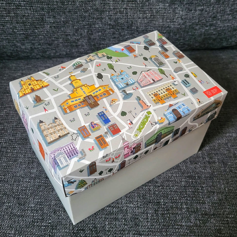 Подарункова коробочка “Місто”