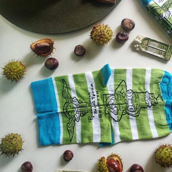 Шкарпетки набір “Місто” в подарунковій коробочці (6шт)