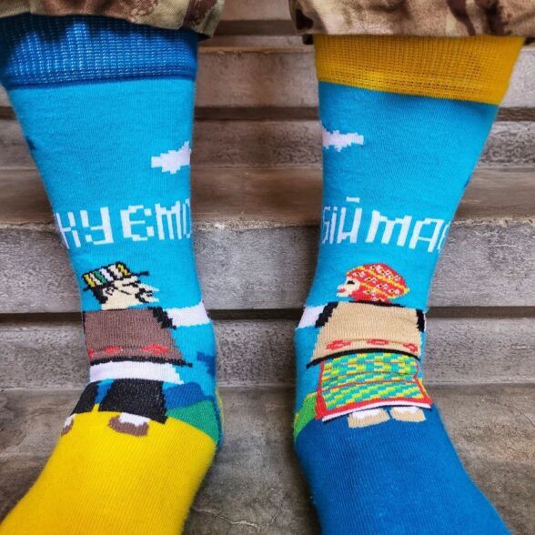 Шкарпетки «Оберіг». Дякуємо. Обіймаємо.