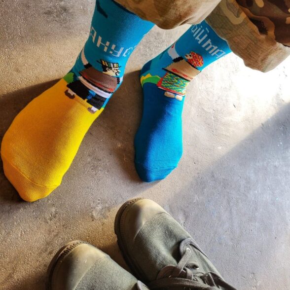 Шкарпетки «Оберіг». Дякуємо. Обіймаємо.