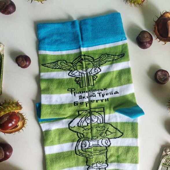 Шкарпетки “Маскарон і каріатида”