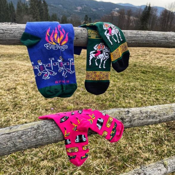 Шкарпетки набір “Гуцульський” (3шт)