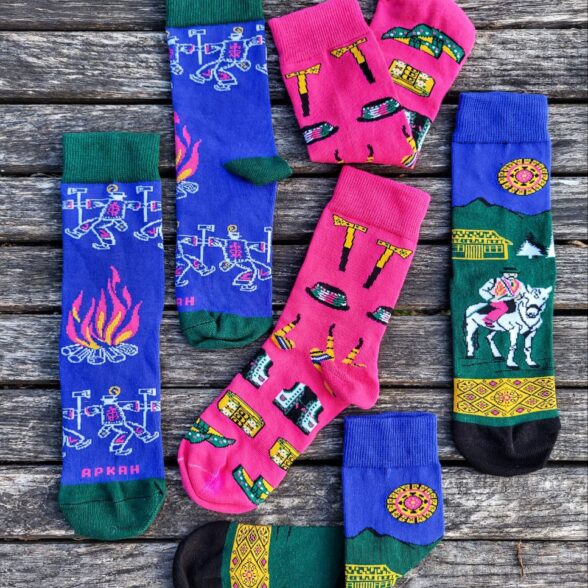 Шкарпетки набір “Гуцульський” (3шт)