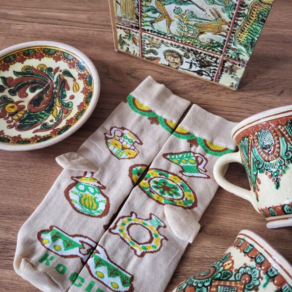 Шкарпетки набір “Косівська кераміка” (3шт)