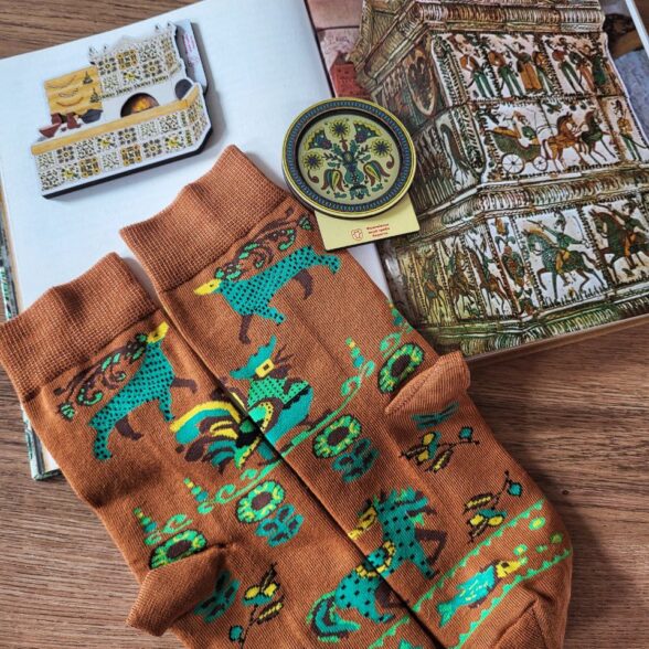 Шкарпетки набір “Косівська кераміка” (3шт)