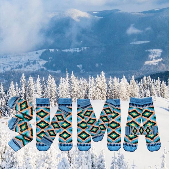 Шкарпетки теплі “Ліжник” сірий