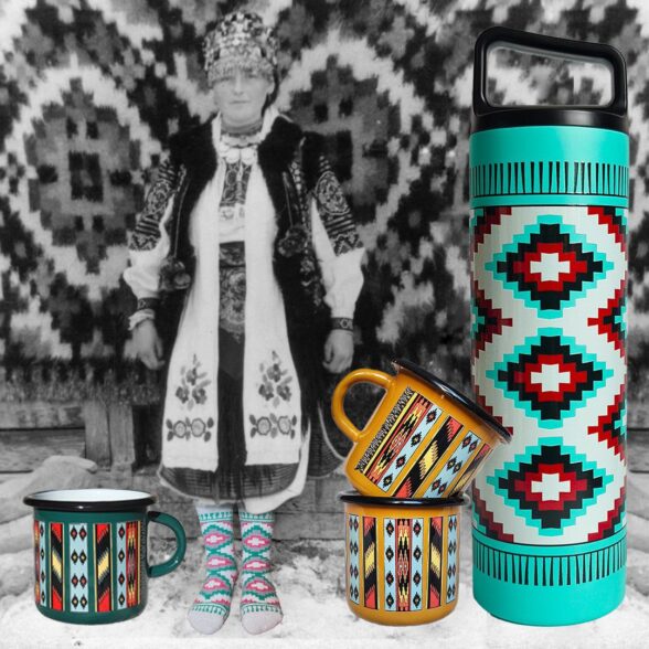 Термос металевий “Ліжник” м’ятний