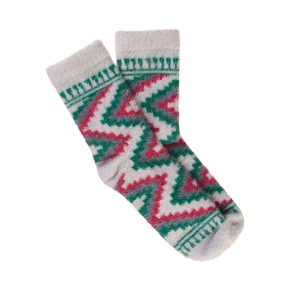 Шкарпетки теплі “Ліжник” білий