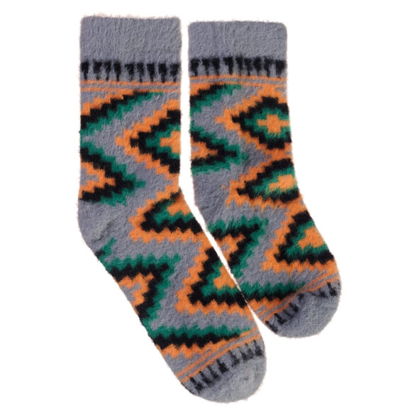 Шкарпетки теплі “Ліжник” сірий